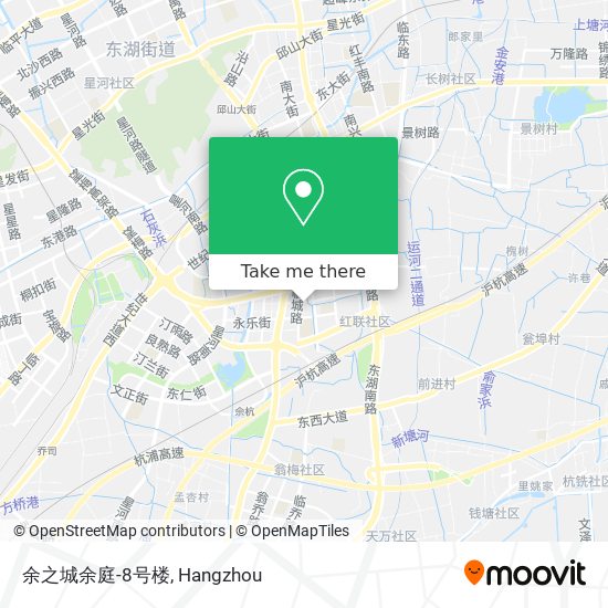 余之城余庭-8号楼 map