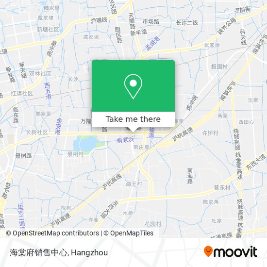 海棠府销售中心 map