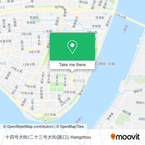 十四号大街/二十三号大街(路口) map