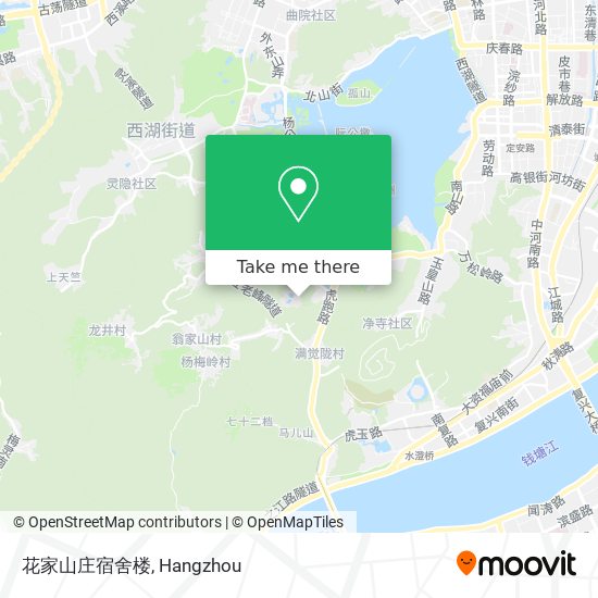 花家山庄宿舍楼 map