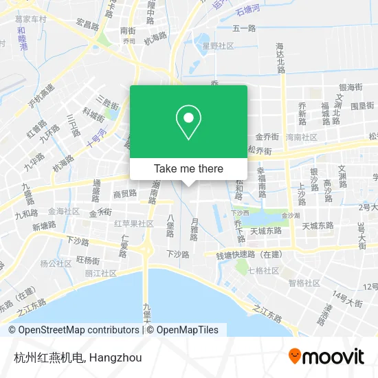 杭州红燕机电 map