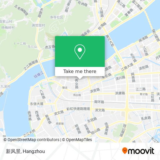 新风景 map