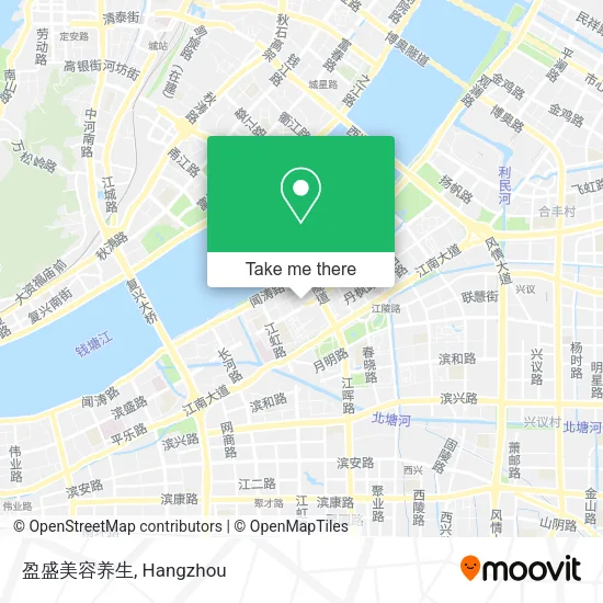 盈盛美容养生 map