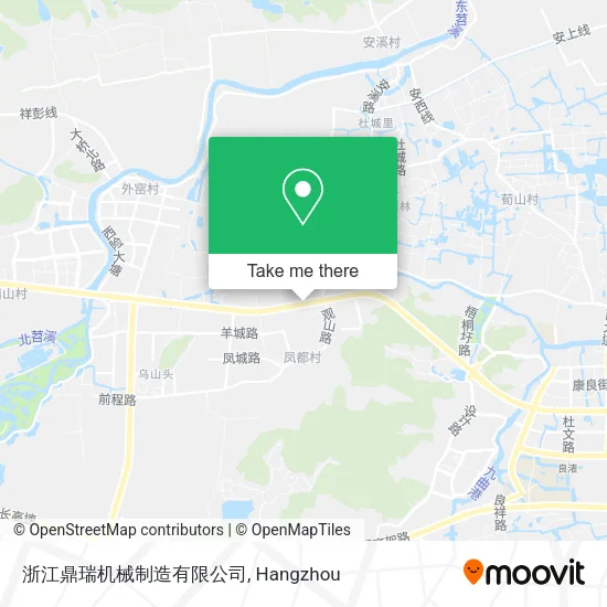 浙江鼎瑞机械制造有限公司 map