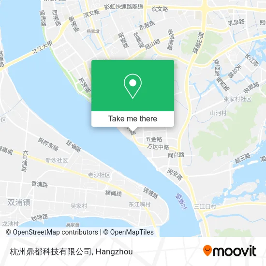 杭州鼎都科技有限公司 map