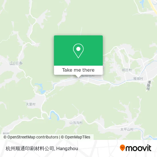 杭州顺通印刷材料公司 map