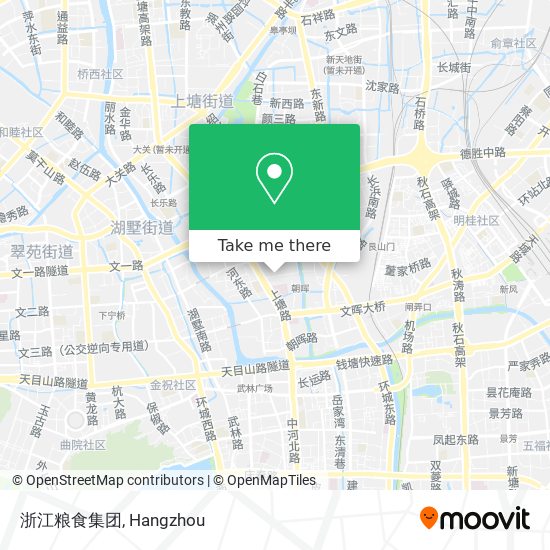 浙江粮食集团 map