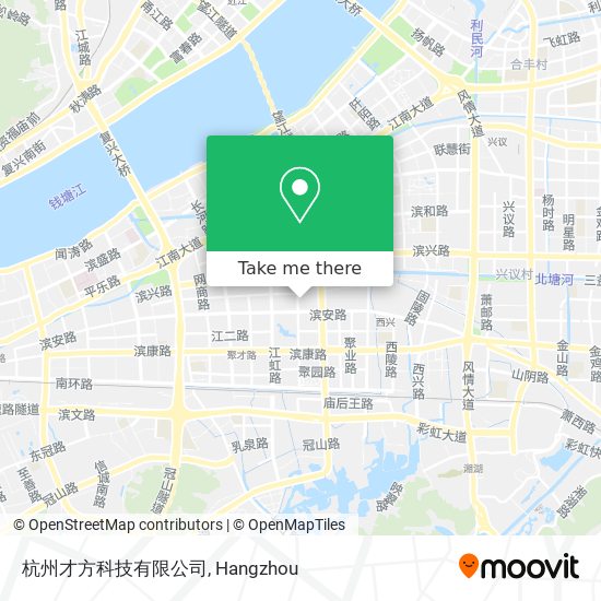 杭州才方科技有限公司 map
