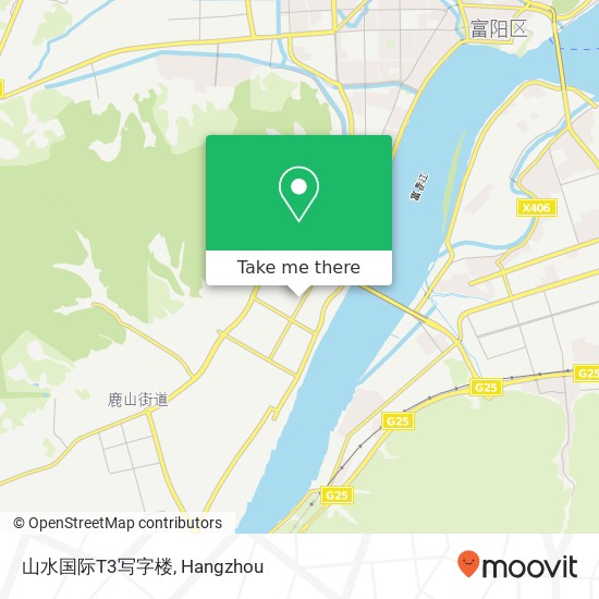 山水国际T3写字楼 map