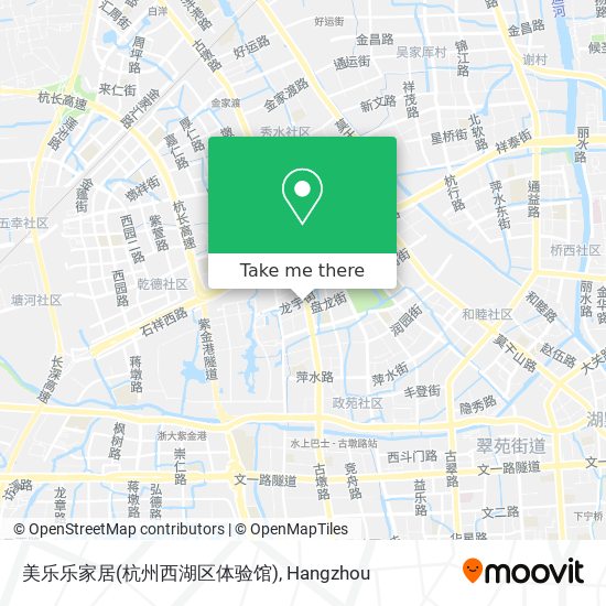 美乐乐家居(杭州西湖区体验馆) map