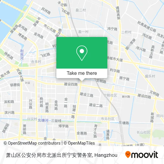 萧山区公安分局市北派出所宁安警务室 map