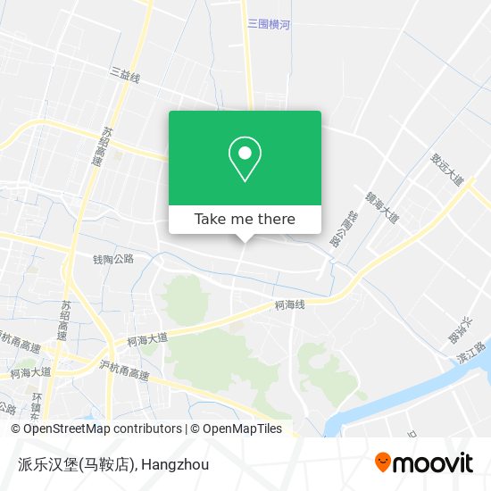 派乐汉堡(马鞍店) map