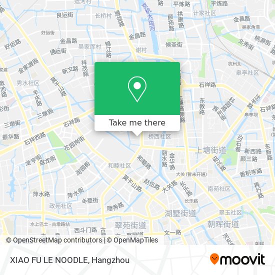 XIAO FU LE NOODLE map