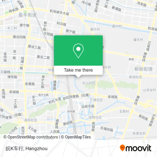 皖K车行 map