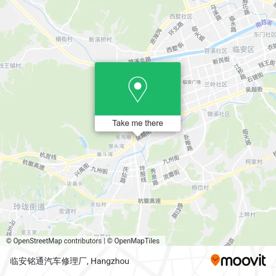 临安铭通汽车修理厂 map