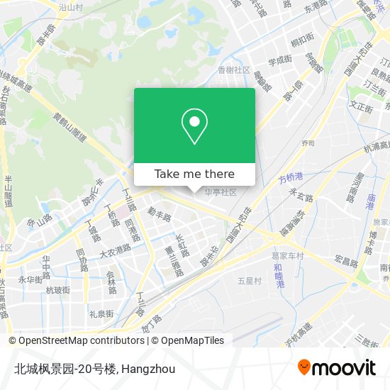 北城枫景园-20号楼 map