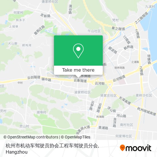 杭州市机动车驾驶员协会工程车驾驶员分会 map