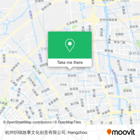 杭州织锦故事文化创意有限公司 map