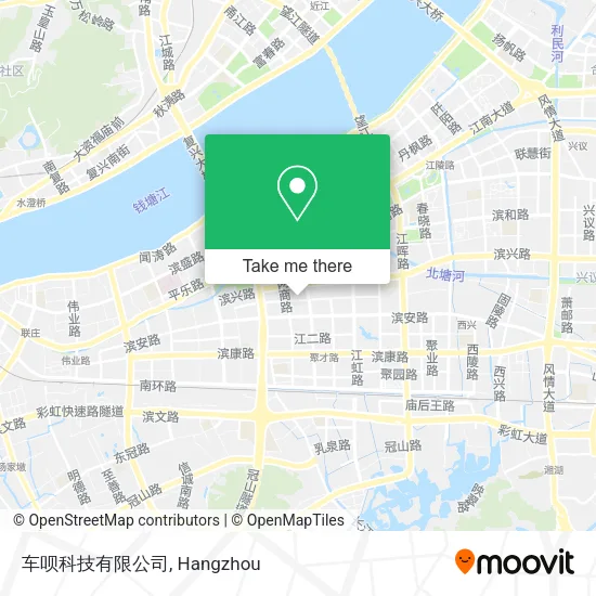 车呗科技有限公司 map