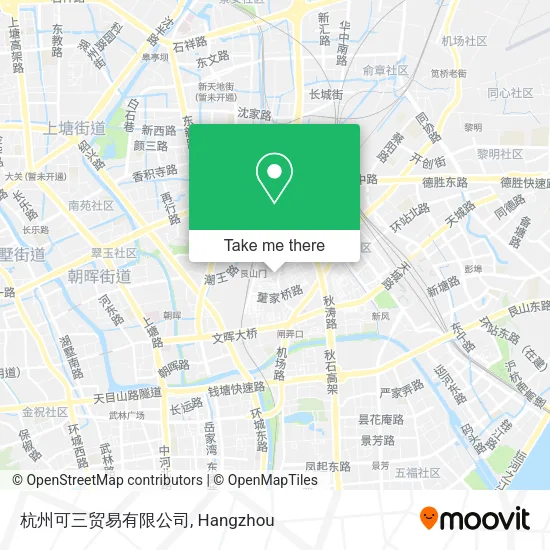 杭州可三贸易有限公司 map