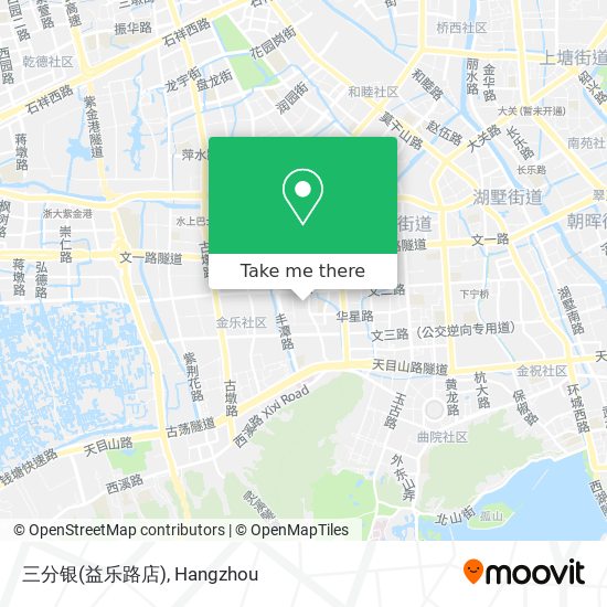 三分银(益乐路店) map