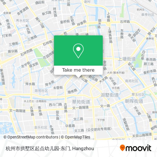 杭州市拱墅区起点幼儿园-东门 map