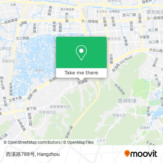 西溪路788号 map