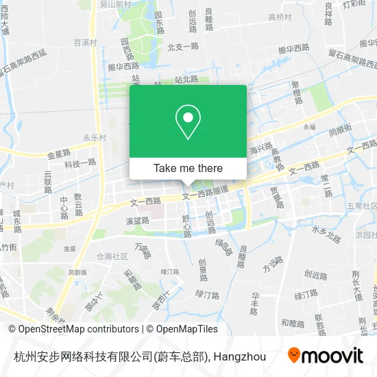 杭州安步网络科技有限公司(蔚车总部) map