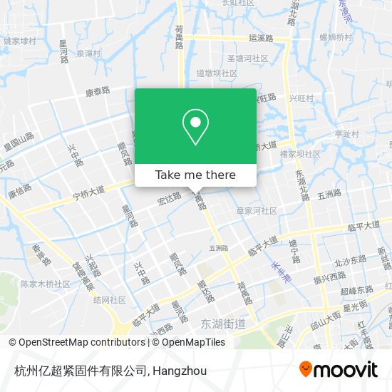 杭州亿超紧固件有限公司 map