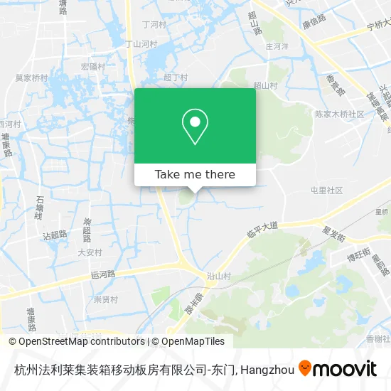 杭州法利莱集装箱移动板房有限公司-东门 map