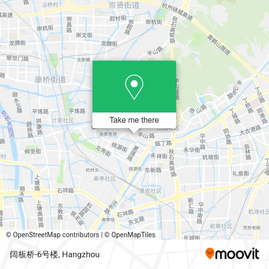 阔板桥-6号楼 map