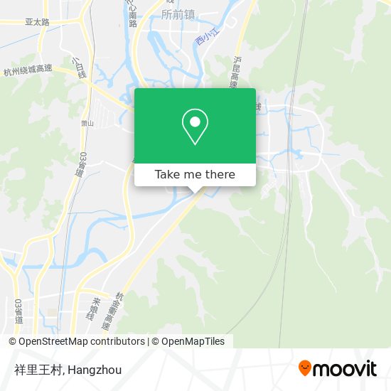 祥里王村 map