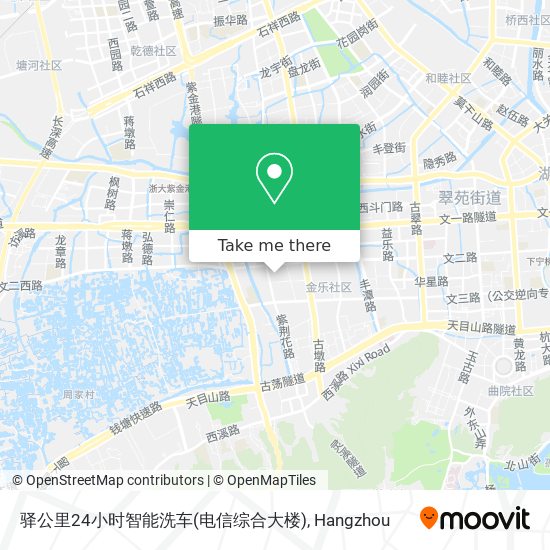 驿公里24小时智能洗车(电信综合大楼) map