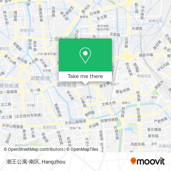 潮王公寓-南区 map