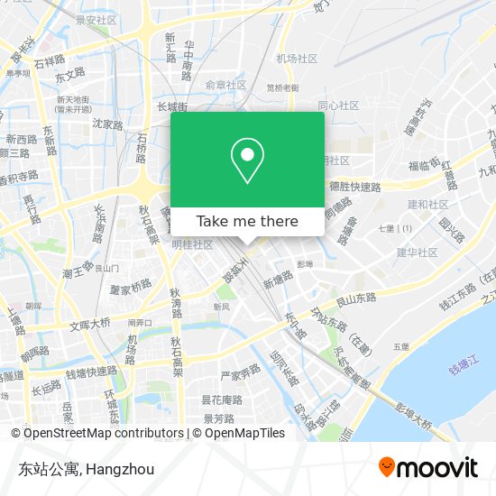东站公寓 map