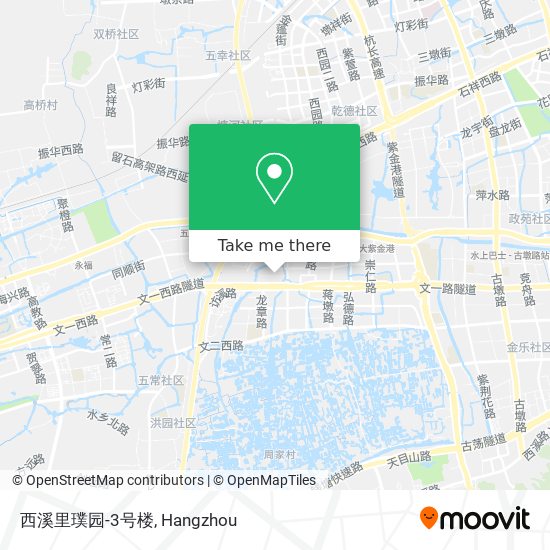 西溪里璞园-3号楼 map