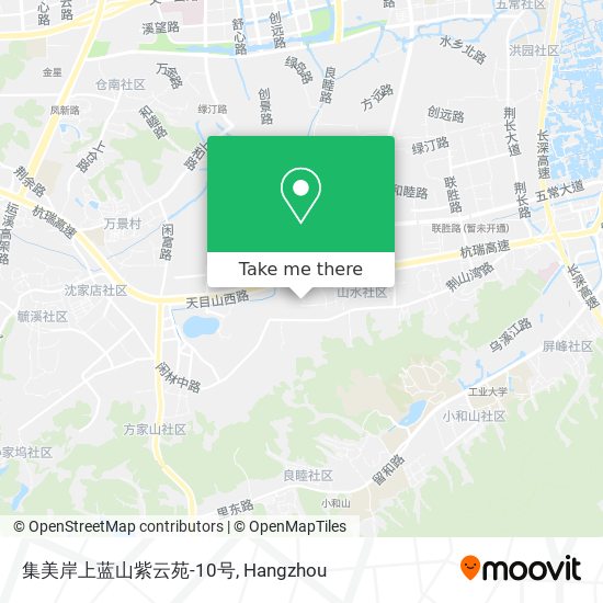 集美岸上蓝山紫云苑-10号 map