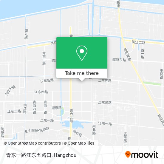 青东一路江东五路口 map