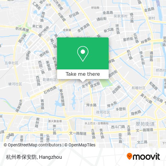 杭州希保安防 map