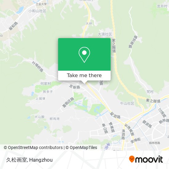 久松画室 map
