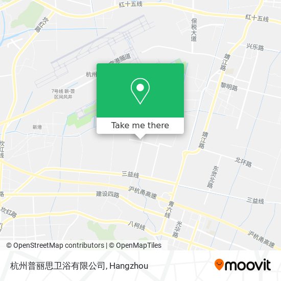 杭州普丽思卫浴有限公司 map