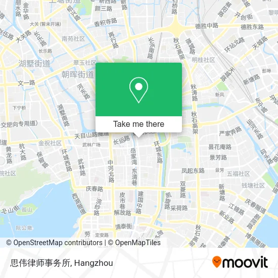 思伟律师事务所 map