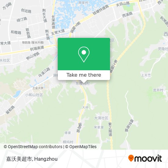 嘉沃美超市 map