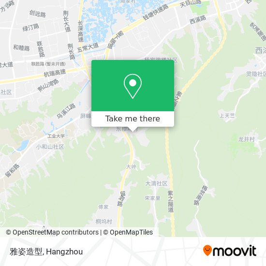 雅姿造型 map