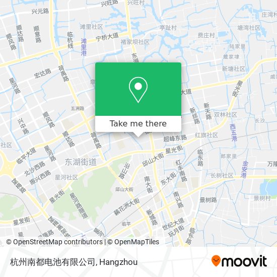 杭州南都电池有限公司 map