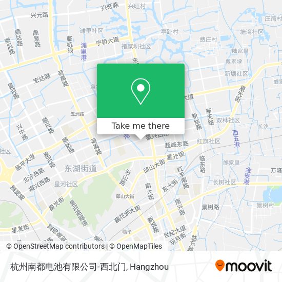 杭州南都电池有限公司-西北门 map