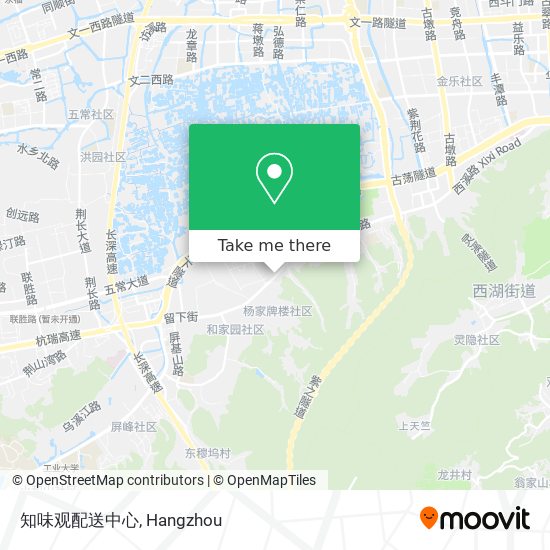 知味观配送中心 map