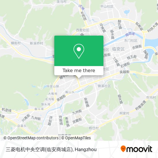 三菱电机中央空调(临安商城店) map