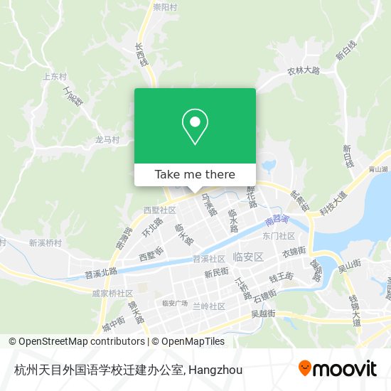 杭州天目外国语学校迁建办公室 map
