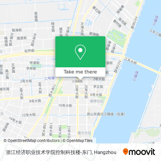 浙江经济职业技术学院控制科技楼-东门 map